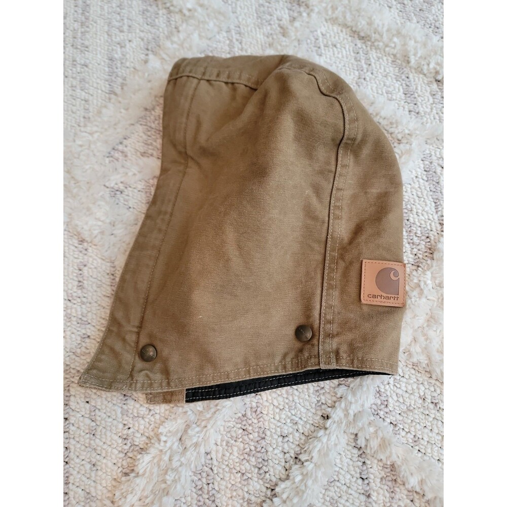 Carhartt Detachable Snap On Hood Brown